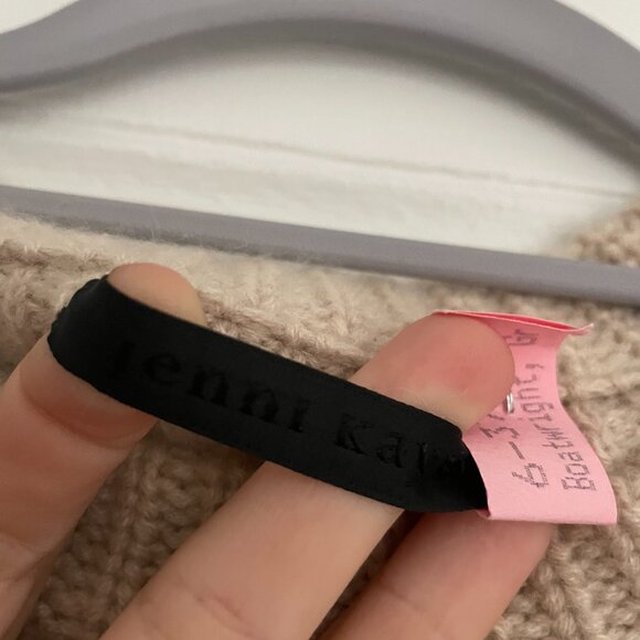 Jenni Kayne Cream Crew Neck Sweater - Picture 6 of 8